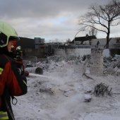 Brand op gemeentewerf Katwijk